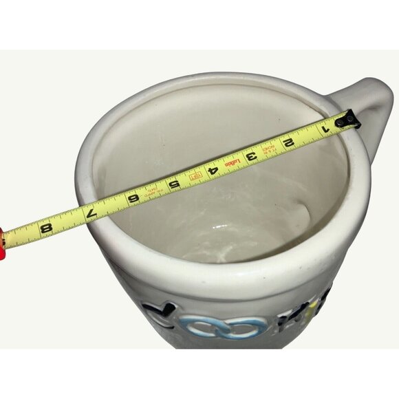 Large COOKIES Shaped Mug Planter Flower Pot Utensil Holder cookie jar - Picture 3 of 12